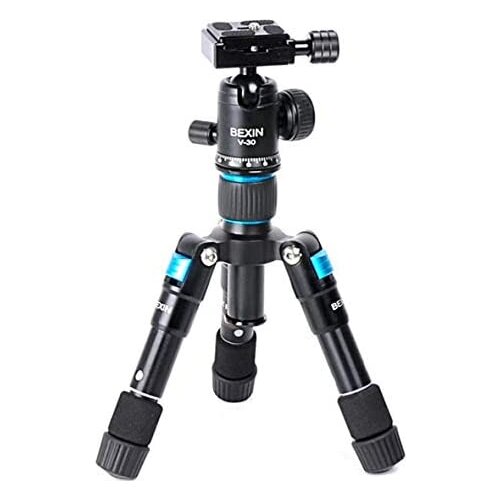 Solid Quality Tabletop Lightweight Portable Flexible Mini Camera Tripod for Phone DSLR Camera with Up to 5kg/11lb Load Capacity