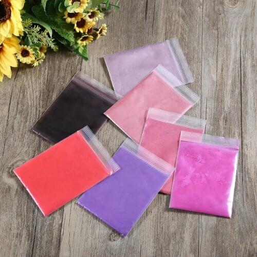 Cotton Fabric Textile Paint Powder Dye Coloring Powder 7 Colors Single Tie Dye Pack Pink Purple Series