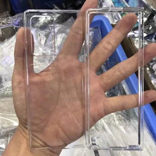 Shockproof Case for Samsung Galaxy Z Fold 2 ZFold2 5G Transparent Hard PC Cover for Samsung Galaxy Z Fold2 ZFold2 5G