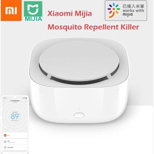 2020Newest Xiaomi Mijia Mosquito Repellent Killer Smart Version Phone timer switch with LED light use 90 days Work in mihome APP