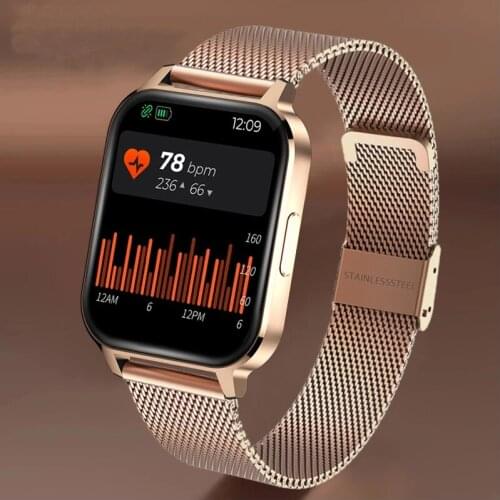 GEJIAN New Color Screen Smart Watch Women men Full Touch Fitness Tracker Blood Pressure Smart Clock Women Smartwatch for Xiaomi