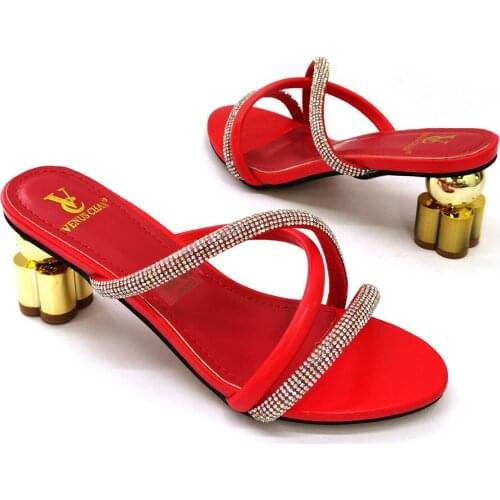 Latest Design Low Heels Sexy Ladies Wedding Shoes Bride Open Toe Pumps 2021 Fashion Women African Party Pumps Slip on Pumps