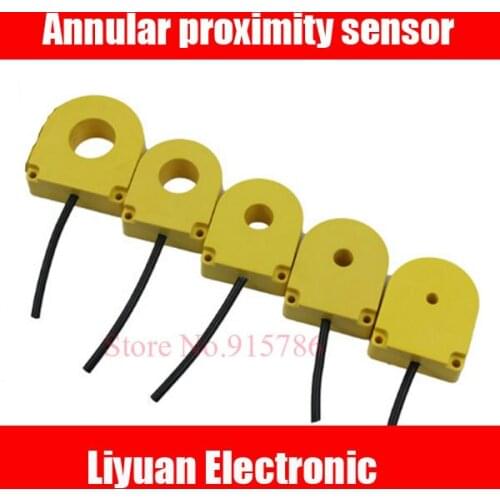 High sensitivity Annular proximity sensor / proximity switch sensor /Metal detection sensor for spring machine screw machine