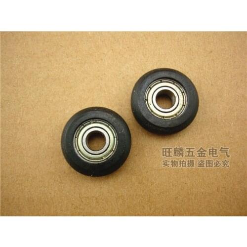 High quality polyformaldehyde POM coated ball bearings 696zz embedded bearing Total Diamater: 6*15*5mm