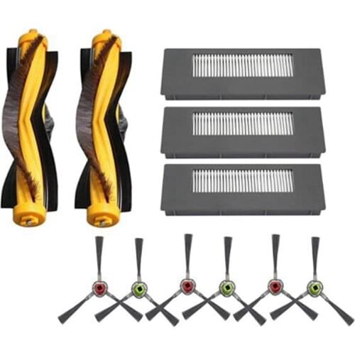 Replacement Parts Main Brush Filter Side Brush Replace for ECOVACS DEEBOT 900 901 Robotic Vacuum Cleaner
