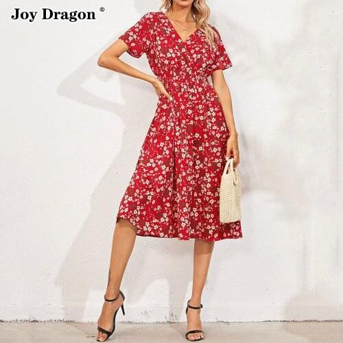 Dresses for Women 2021 Robe Femme Vestidos Summer Vestido De Mujer Casual Bodycon Roupas Femininas Floral Midi Sukienka Dresses