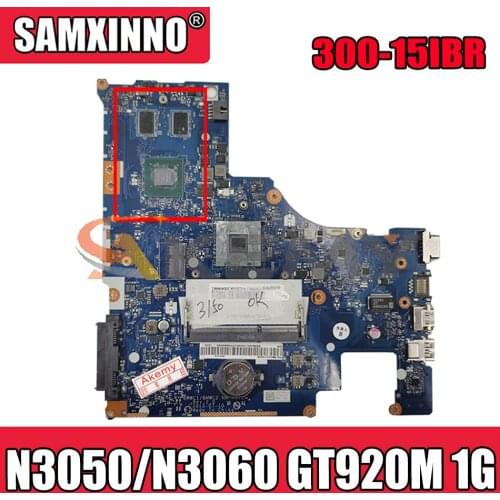 Akemy BMWC1/BMWC2 NM-A471 Motherboard For Lenovo 300-15IBR Laptop Motherboard CPU N3050/N3060 GT920M 1G DDR3 100% Test Work