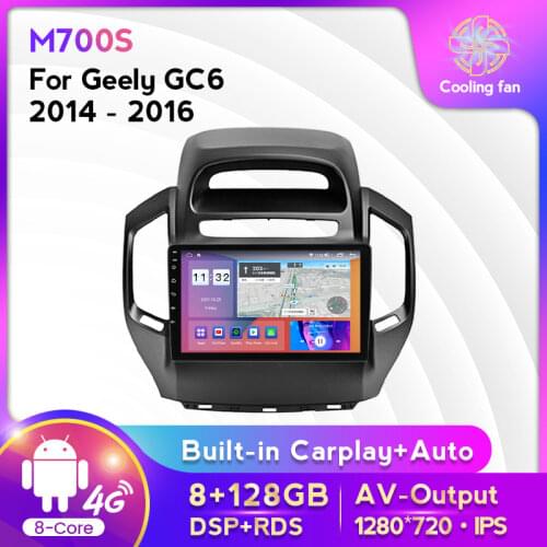 MEKEDE For Geely GC6 2014 2015 2016 Car Radio Multimedia Video Player Navigation GPS Carplay 720P Android 11 No 2din 2 din DVD
