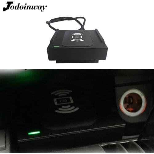 Car wireless phone charger for Mercedes Benz W205 C180 C200 GLC C Class C43 C64 power adapter for iphone se quick charging stand