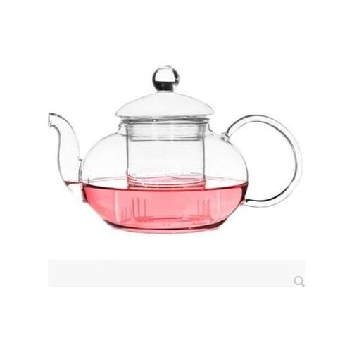 Free shipping 800ml glass teapot, tea set