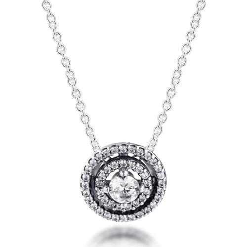 Mothers Day 2021 Girl Friends Collier Birthday Valentines Day Long Chain 100% Real Silver S925 Necklace for Women