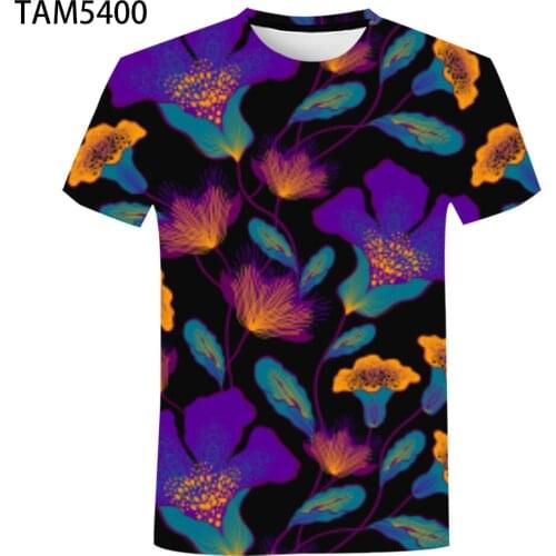2021 Summer New Men / Women T-Shirt 3D Graffiti Print Boys Girls Children Fashionable Light Thin Breathable Harajuku Top