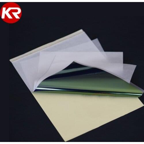 4 Layer Tattoo Transfer Paper Tattoo Supplies Tattoo Stencil Paper Copy Carbon Tracing Paper Thermal Transfer Machine