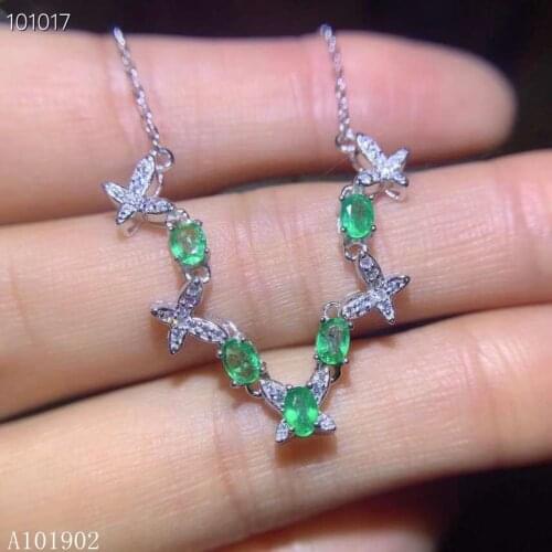 KJJEAXCMY boutique jewelry 925 Pure Silver Embedded Natural Red Coral Ruby Luxury Necklace Jewelry Support Detection