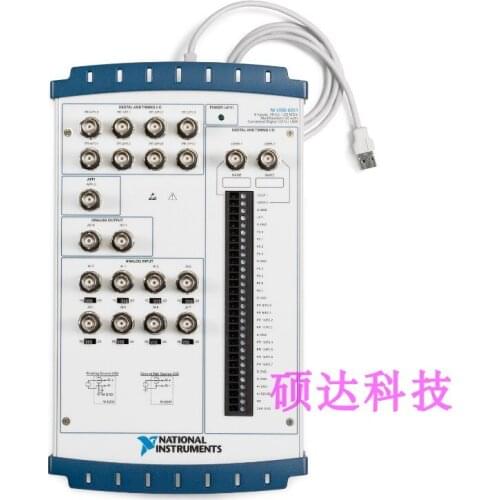 NI USB-6251 100% original 98% new BNC Data Acquisition Card Multi-Function I/O 780115-01 External Power Supply Has Good Color