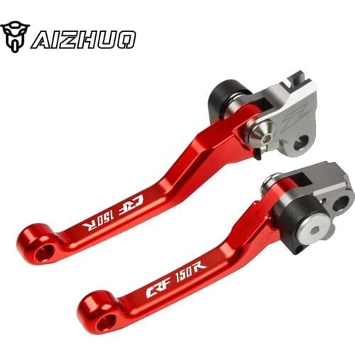 CNC Pivot Brake Clutch Levers FOR HONDA CRF150R CRF 150R CRF150 R 150 R 2007-2018 2017 2016 2015 Motorcycle Dirt Pit Bike Levers