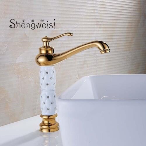 Золотые смесители для ванны Shengweisi China At AliExpress