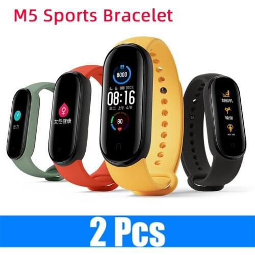 M5 Band 5 Smart Watch Bluetooth Fitness Bracelet Heart Rate Blood Pressure Monitor Sport Waterproof IP67 Smartwatch 2021 Fit Wat
