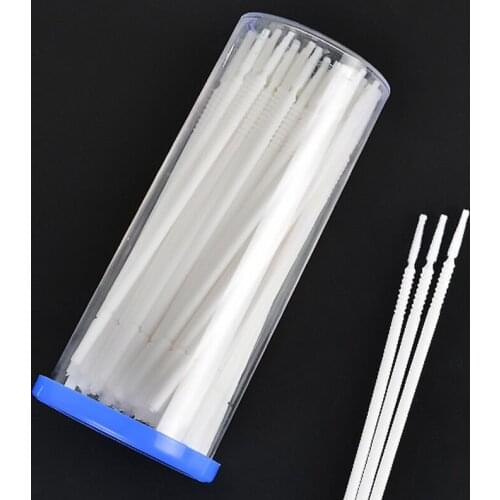 100PCS/Lot Disposable Eyelash Brushes Swab Microbrushes Eyelash Extension Tools Individual Eyelashes Removing Tools Applicators