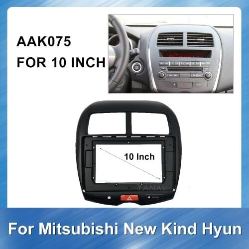 Car Audio Radio Frame Adaptor Trim Fascia Panel For MITSUBISHI New Kind Hyun 2016 Trim Kit fascia Frame panel Bezel Dash Mount