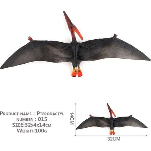 Jurassic Dinasour World Pterodactyl Simulation Action Figure Model DIY Animals Doll Collection Creative Toys for Children Gift