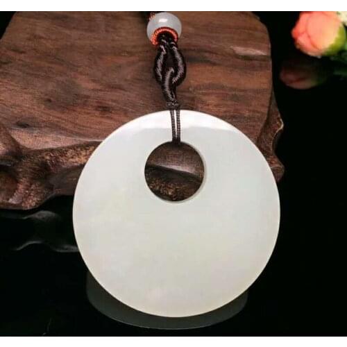 H73#Exquisite Hetian Jade Pendant