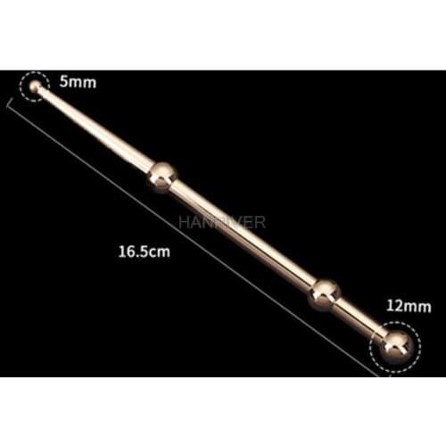 Brass acupoint pressing tool, point pointing stick, universal foot massager, foot pressing device, tendon pulling stick
