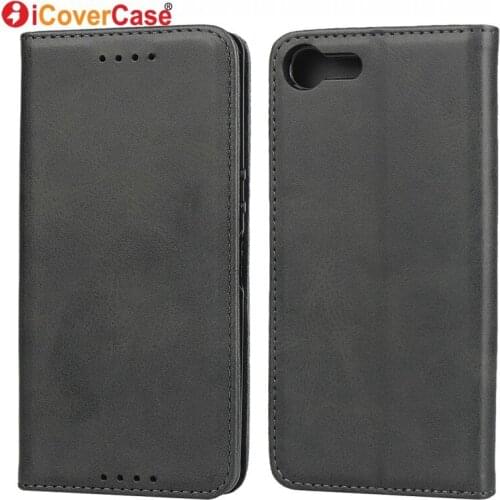Magnetic Leather Wallet For Xperia XZ4 Compact Case Soft Silicon Shell For Xperia XZ4 Compact Cover Phone Accessory Coque Etui