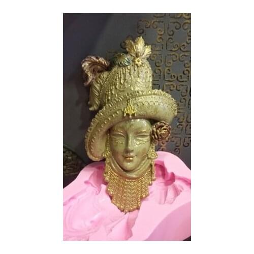 Güllü Tüylü Mask Silikon Kalıp