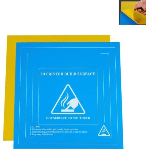 MEGA 1PC Coarse Sand Surface Heatbed Sticker 200*200 214*214 220*220 235*235mm 3D Printer Parts For 3D Printer HotBed Platform