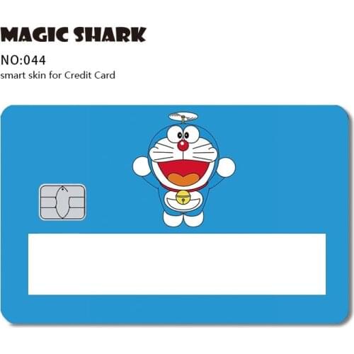 Fashion Cartoon US Flag Toroto Duck Skull Funny Window Sticker Tape Case Film Skin for Big Small Chip Credit Debit Card