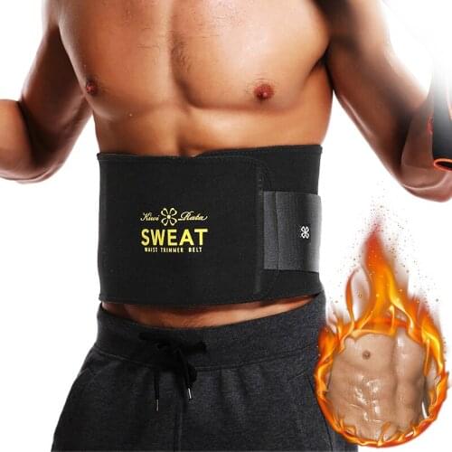Mens Body Shaper Workout Waist Trainer Neoprene Corset Sauna Sweat Trimmer Cincher Tummy Control Slimming Belly