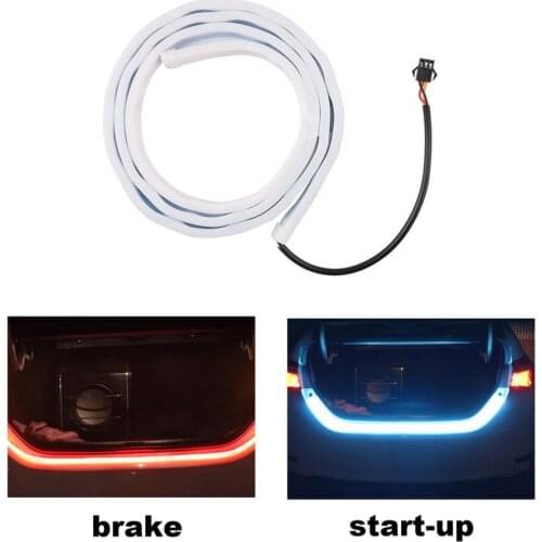 Newest 1.2M Car Tail Lamp Strip Decorative Lamp Horse Race Lamp Rear Box Flow Light 335 LED Lamp Strip Car-styling Hot Selling