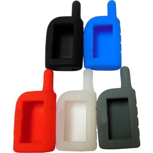 Russia version M4 silicone case for magicar 4 lcd two way car remote controller