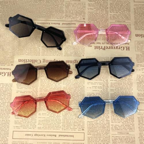 2021 Newly Infant Baby Kids Irregular Outdoor ANTI-UV Sunglasses Eyewear Girls Boys Eye Glasses