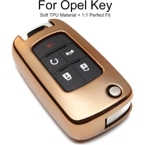 TPU Protection Car Key Cover Case For Opel Zafira A Astra K Mokka Vivaro Antara Signum Insignia Tigra Key Chain Ring Accessories