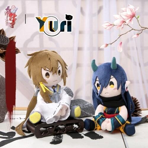 Yuri Oracle Anecdotes Sit Plush Doll figure toy with Clothes costume stuffed pillow cute limit lovely cosplay gift new C