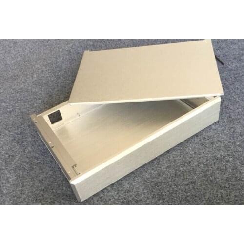 ZEROZONE DIY Aluminum Enclosure DAC/preamp/ Amplifier Chassis 330*61.5*228mm L10-16