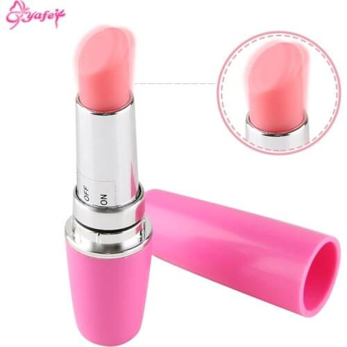 Female Mini Electric Vibrating Massager Lipsticks Bullet Vibrator Clitoris Stimulator Viginal Massge Sex Erotic Adult Toys
