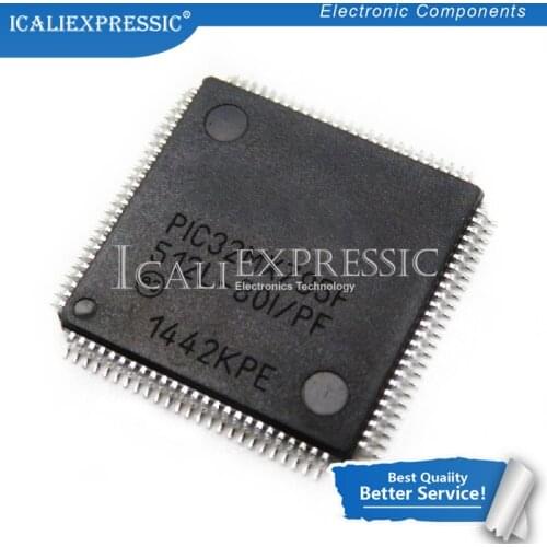 10PCS PIC32MX795F512L-80I/PT PIC32MX795F512L-80I/PF PIC32MX795F512L PIC32MX795F TQFP-100