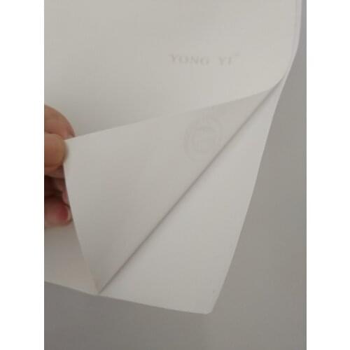 80 Sheets A4 self adhesive Sticker milk white color PP Film Label 210 x 290mm For oil UV Printer Accept Custom Order