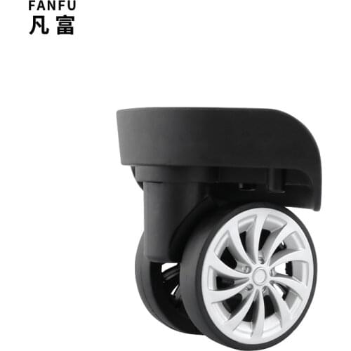 High quality luggage wheels suitcase accessories password box Silent wheels Axles Replace pull rod box Wear resistant casters