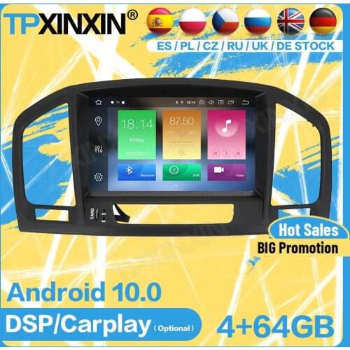 Car Radio Stereo Screen Bluetooth Android For Opel Insignia 2008 2009 2010 2011 2012 2013 GPS Player Auto Audio Head Unit
