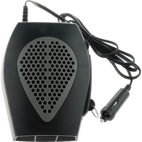 Car Heater Fast Heating Quickly Defrosts Defogger Plug in Cigarette Lighter