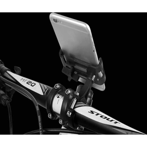 Free Shipping Bicycle Mobile Phone Handlebar Holder Bike Navigation Fixed Bracket Aluminum Alloy Phone Stand Cycling Accessories