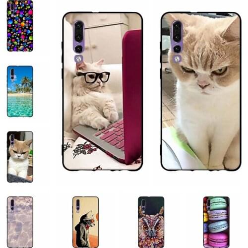 For Huawei P30 Case Cover on huawei p30 Coque Capa Thin TPU Soft Silicone Back Shell Cover For Fundas Huawei P30 P 30 Phone Case