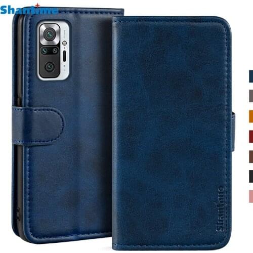 Case For Xiaomi Redmi Note 10 Pro Case Magnetic Wallet Leather Cover For Xiaomi Redmi Note 10 Pro Stand Coque Phone Cases