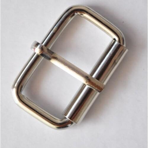 DIY Leathercraft Hardware One Pins Belt Buckle Silver Plated Metal Adjustment buckle garment accessories,bag fasteners 50pcs/lot