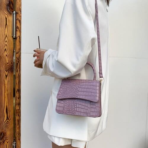 Retro Leather Crossbody Messenger Handbags Women Pure Color Casual Hobo Shoulder Bags Youth Ladies Small Totes Square Bag