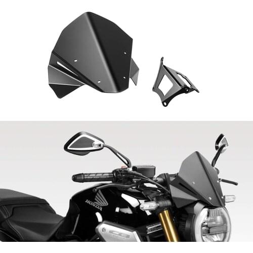 Motorcycle small windshield windScreen front screen Fo HONDA CBR650R CB1000R 2018-2020 WindScreen Wind Deflector Accessori